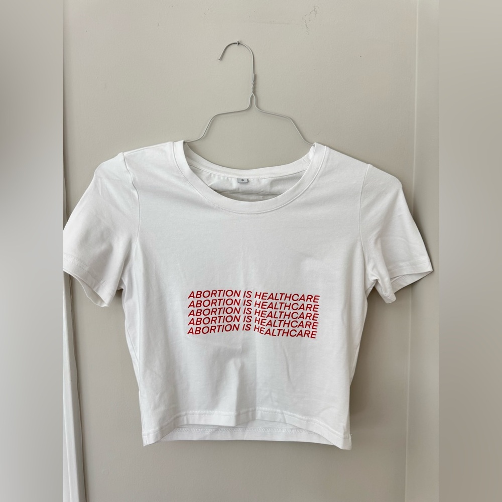 White Crop Top | Women’s Rights